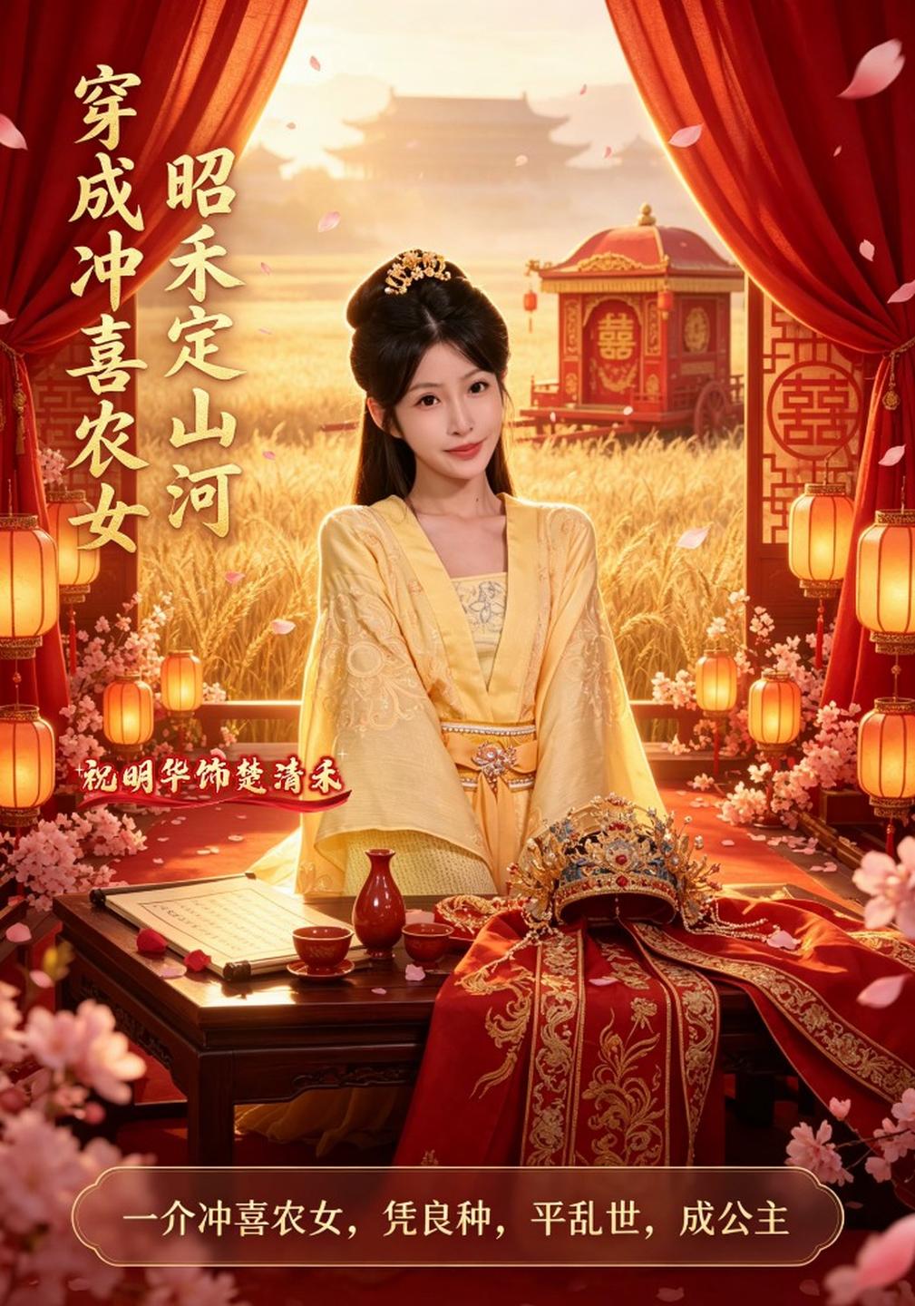 穿成冲喜农女,昭禾定山河(全集)